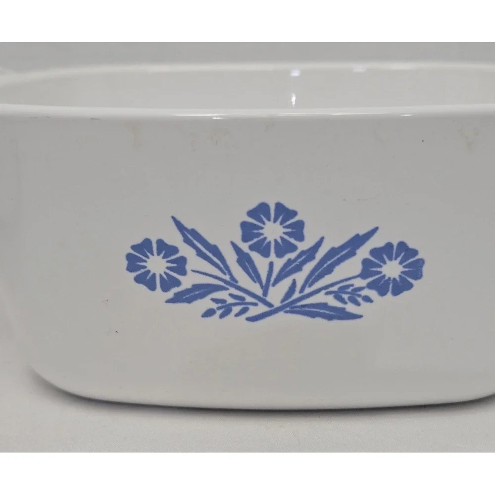 Vintage Corning Ware Blue Cornflower Lot 1.5 Qt 1960s & P-43-B‎ .24 oz Misprint